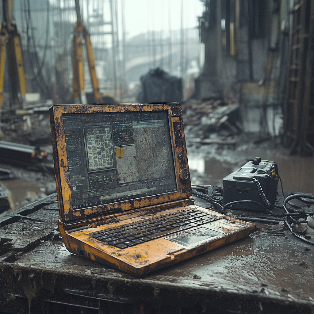 Robuster Laptop für extreme Umgebungen, staub- und wasserresistent