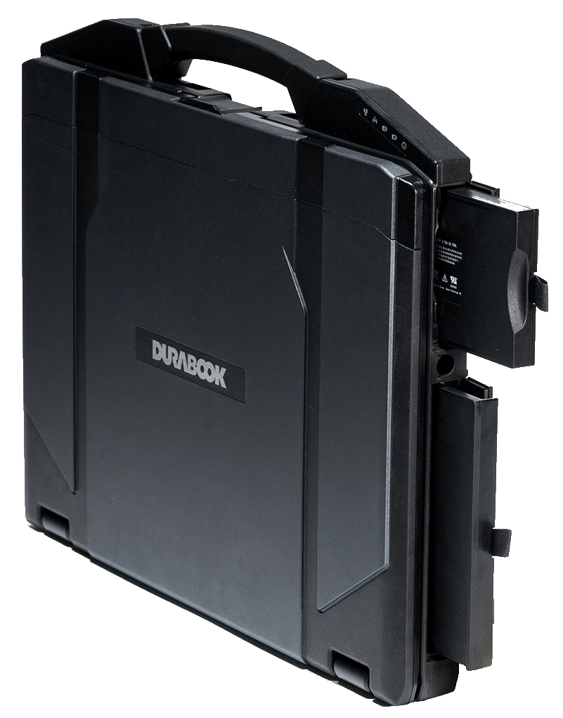 Durabook S14I Seitenanschicht Handvergleich