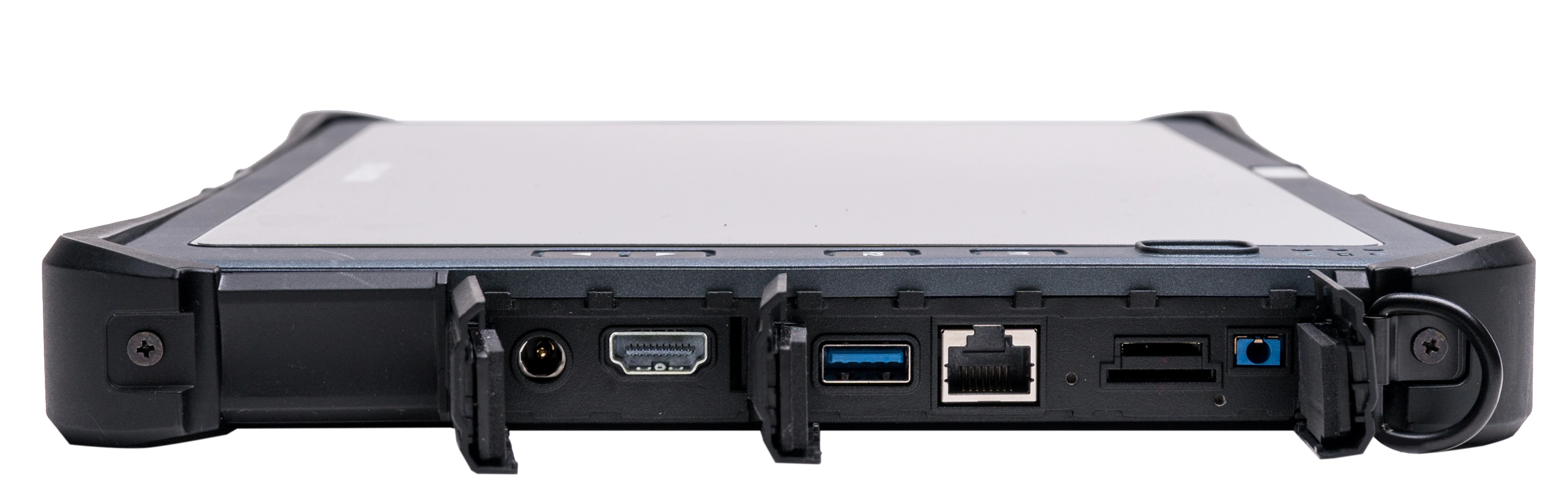 Durabook U11I Seitenansicht mit offener Abdeckung