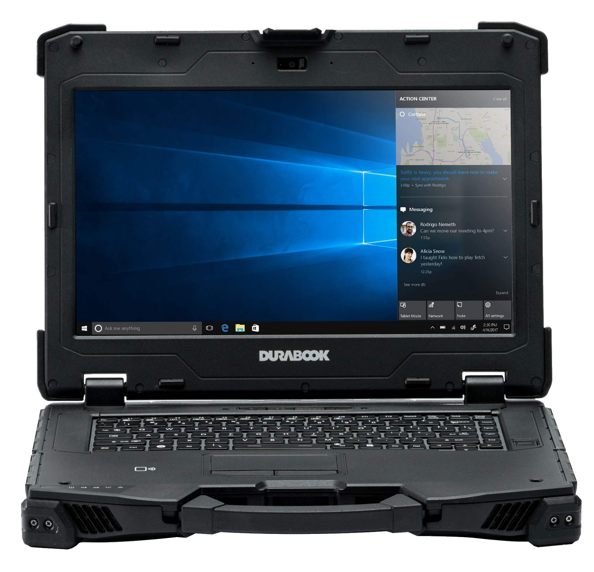 Durabook Z14I Laptop Front View Full Width