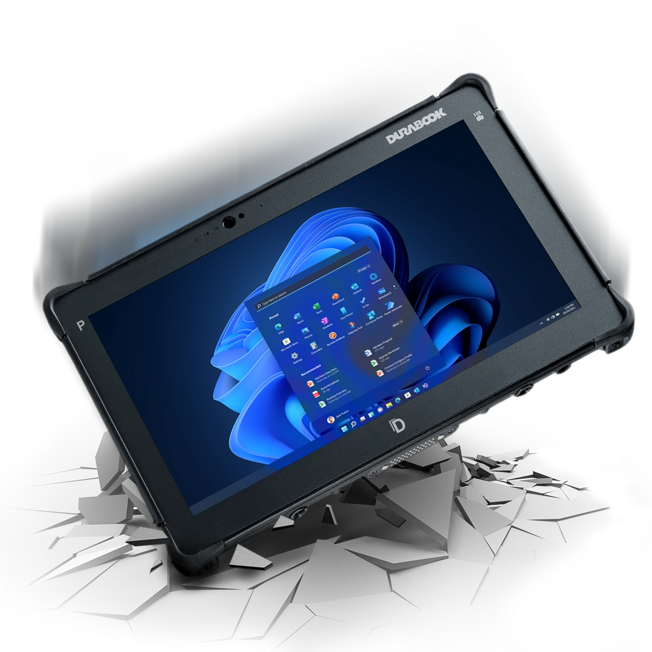 Durabook R11 Frontansicht Sturzsicher