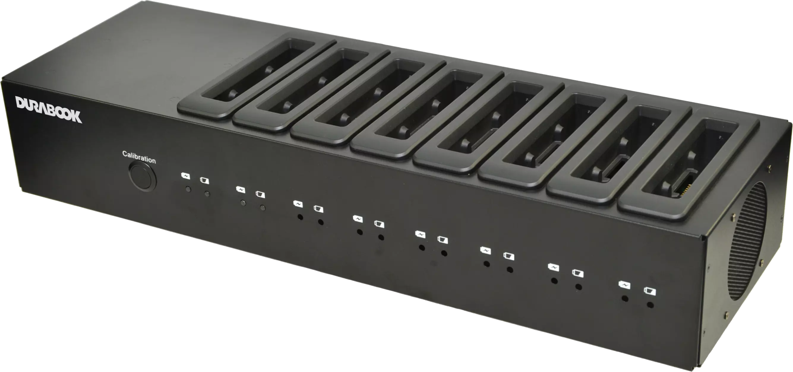 Durabook Laptops Akkuladegerät für 8 Akkus